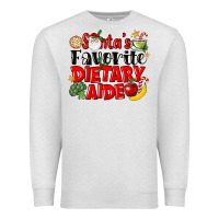 Oatmeal Heather santas favorite dietary aide Premium Sweatshirt - LillyAllenDesigns