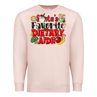 Santas Favorite Dietary Aide Premium Sweatshirt | Teevron