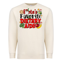 Sandshell santas favorite dietary aide Premium Sweatshirt - LillyAllenDesigns