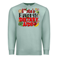 Seafoam santas favorite dietary aide Premium Sweatshirt - LillyAllenDesigns