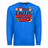True Royal santas favorite dietary aide Premium Sweatshirt - LillyAllenDesigns