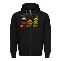 Black We are black history Zipper Hoodie - FaDigitalArtStudio