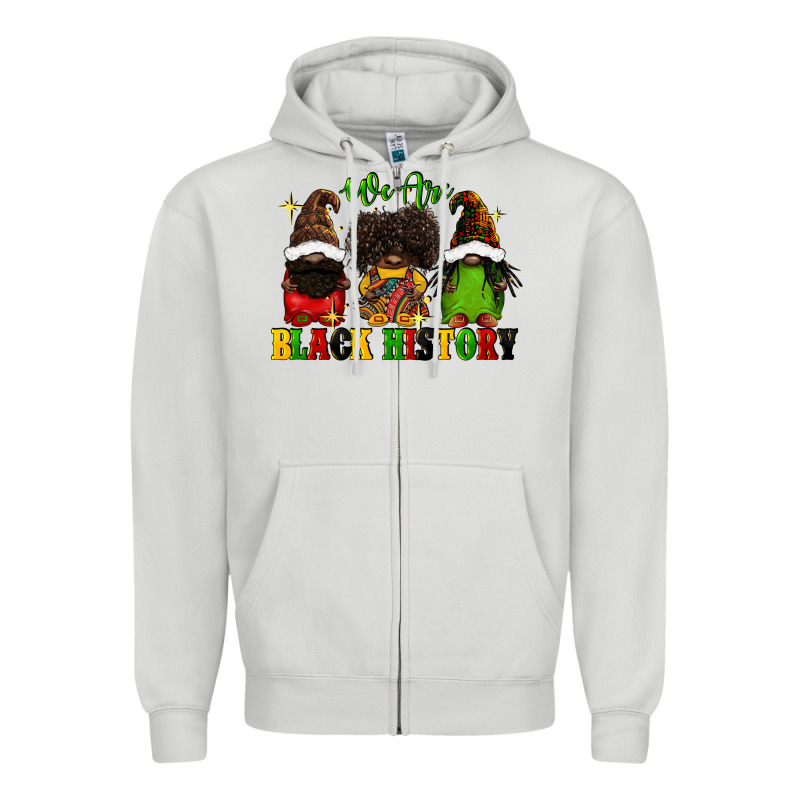 We Are Black History Zipper Hoodie by FaDigitalArtStudio | Teevron