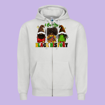 We Are Black History Zipper Hoodie Designed By Fadigitalartstudio