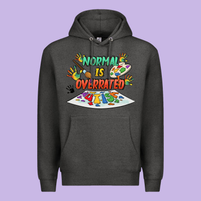 Normal Is Overrated Premium Hoodie Designed By Fadigitalartstudio
