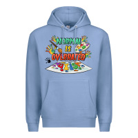 Colony Blue Normal is overrated Premium Hoodie - FaDigitalArtStudio