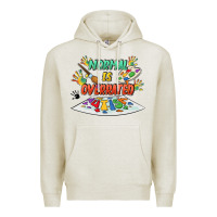 Oatmeal Heather Normal is overrated Premium Hoodie - FaDigitalArtStudio