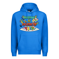 True Royal Normal is overrated Premium Hoodie - FaDigitalArtStudio
