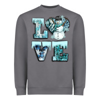 Storm love winter Heavyweight Sweatshirt - CowGirlArtShop