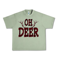 Oil Green Oh Deer Urban Heavy Tee - Bettercallsaul