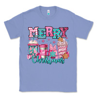 Colony Blue merry christmas pink coffee cups Classic Tee - Jasminsmagicworld