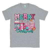 Heather Grey merry christmas pink coffee cups Classic Tee - Jasminsmagicworld