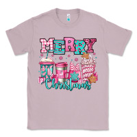 Lilac merry christmas pink coffee cups Classic Tee - Jasminsmagicworld