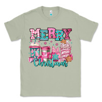 Matcha merry christmas pink coffee cups Classic Tee - Jasminsmagicworld
