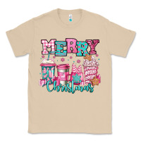 Mushroom merry christmas pink coffee cups Classic Tee - Jasminsmagicworld