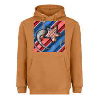 Meerkat stripes & stars seamless pattern Heavyweight Hoodie - BundleAndBundleShop