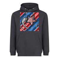 Smoke stripes & stars seamless pattern Heavyweight Hoodie - BundleAndBundleShop