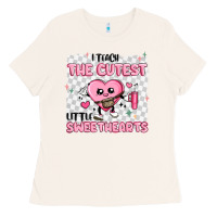 Bone i teach the cutest little sweethearts Ladies Tee - MaliasSmallBusiness
