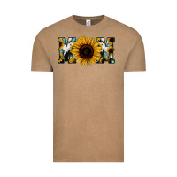 Vintage Coffee Sunflower Turquoise Cowhide Mom Vintage Tee - Bettercallsaul