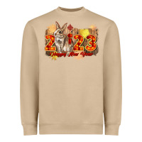 Mushroom chinese new year 2023 rabbit year Heavyweight Sweatshirt - CowGirlArtShop