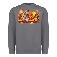 Storm chinese new year 2023 rabbit year Heavyweight Sweatshirt - CowGirlArtShop