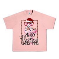 Merryy Flocking Christmas Flamingo Urban Heavy Tee | Teevron