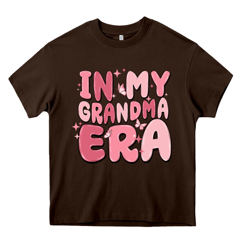 In My Grandma Era Heavy Core Tee by MaliasSmallBusiness | Teevron