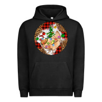 Pigment Black Christmas chicken Urban Hoodie - Artiststas