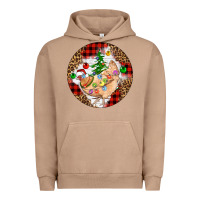 Pigment Burro Christmas chicken Urban Hoodie - Artiststas