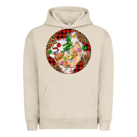 Pigment French Oak Christmas chicken Urban Hoodie - Artiststas