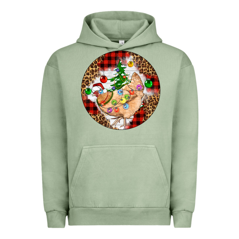Christmas Chicken Urban Hoodie by Artiststas | Teevron