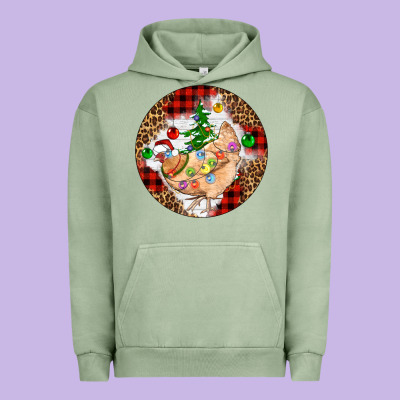 Christmas Chicken Urban Hoodie Designed By Artiststas