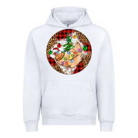 White Christmas chicken Urban Hoodie - Artiststas