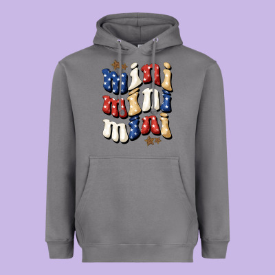 American Mini Heavyweight Hoodie Designed By Bundleandbundleshop