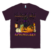 Plum black cat apothecary Classic Tee - BarkalooDesign