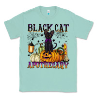 Seafoam black cat apothecary Classic Tee - BarkalooDesign
