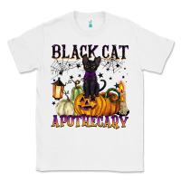 White black cat apothecary Classic Tee - BarkalooDesign