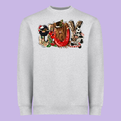 Joy Heavyweight Sweatshirt Designed By Cowgirlartshop