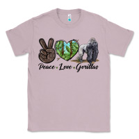 Lilac Peace Love Gorillas Classic Tee - LillyAllenDesigns