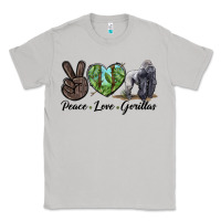 Moon Dust Peace Love Gorillas Classic Tee - LillyAllenDesigns