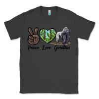 Smoke Peace Love Gorillas Classic Tee - LillyAllenDesigns