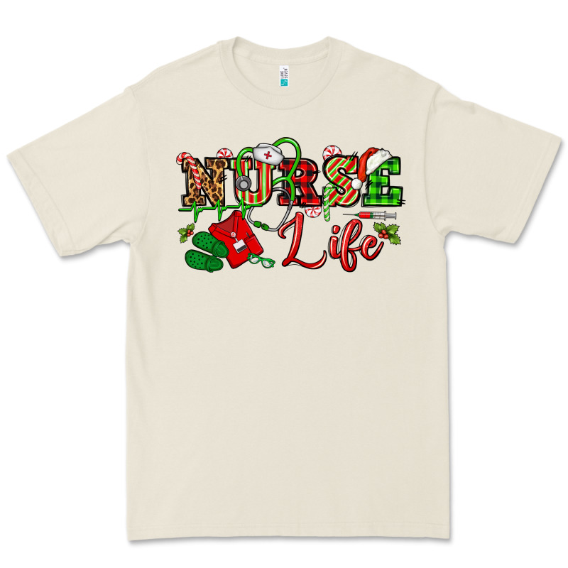 Nurse Life Christmas Premium Tee by NancyCooperArtShop | Teevron