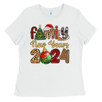 White family new years 2024 Ladies Tee - MaliasSmallBusiness