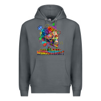 Rock Embrace neurodiversity Premium Hoodie - FaDigitalArtStudio