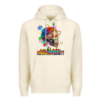 Tofu Embrace neurodiversity Premium Hoodie - FaDigitalArtStudio