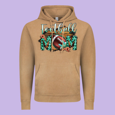 Football Mom Vintage Hoodie Designed By Bettercallsaul