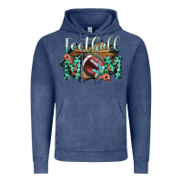 Vintage Denim Football Mom Vintage Hoodie - Bettercallsaul