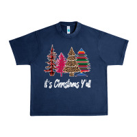 Navy It s Christmas Y all Urban Heavy Tee - Bettercallsaul
