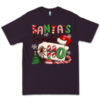 Plum santa's favorite ho Premium Tee - MaliasSmallBusiness