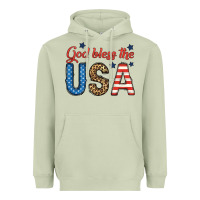Matcha god bless the usa Heavyweight Hoodie - BundleAndBundleShop